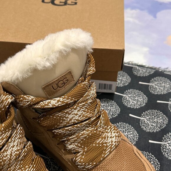 Brown Ugg High-Top Warm Boots - Picture 4 of 9